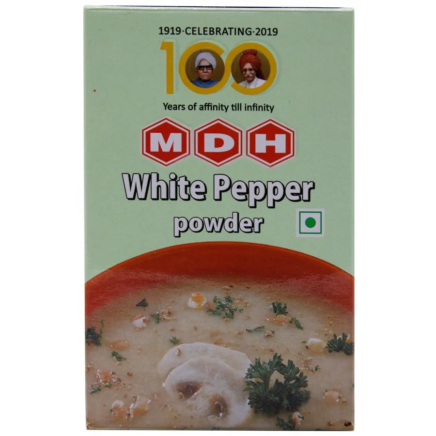 MDH White Pepper Powder, 100g-1.webp